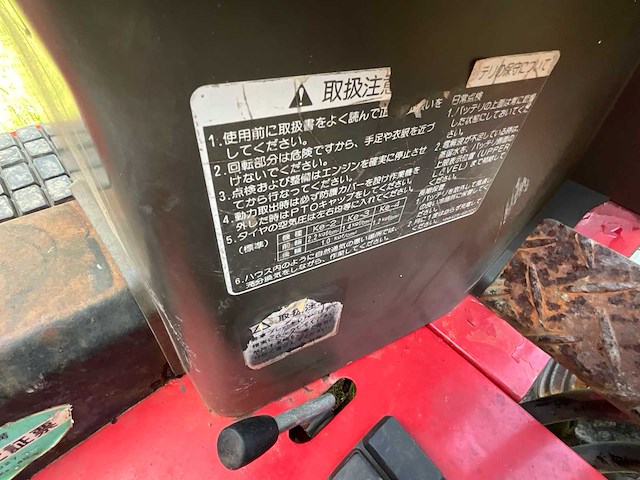 Yanmar - ke-4 - minitractor - afbeelding 5 van  16