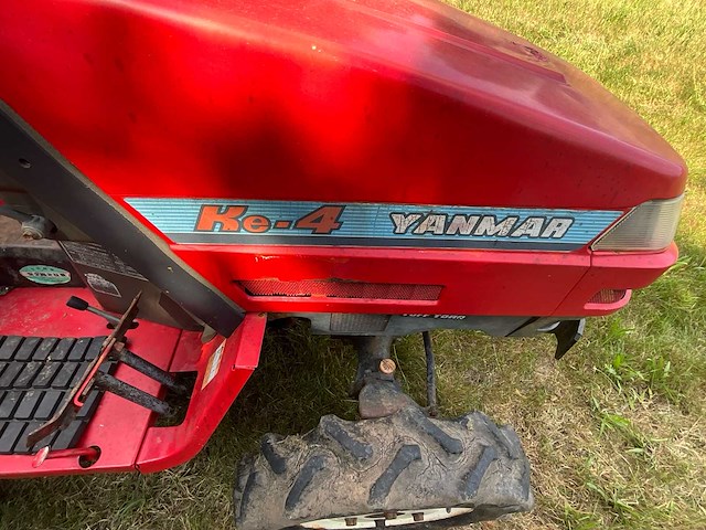 Yanmar - ke-4 - minitractor - afbeelding 14 van  16