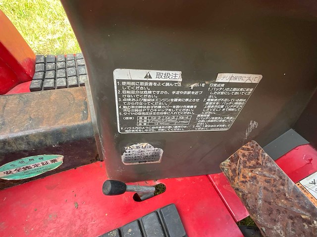 Yanmar - ke-4 - minitractor - afbeelding 15 van  16