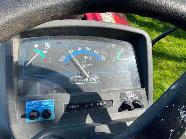 Yanmar af180 minitractor - afbeelding 7 van  23