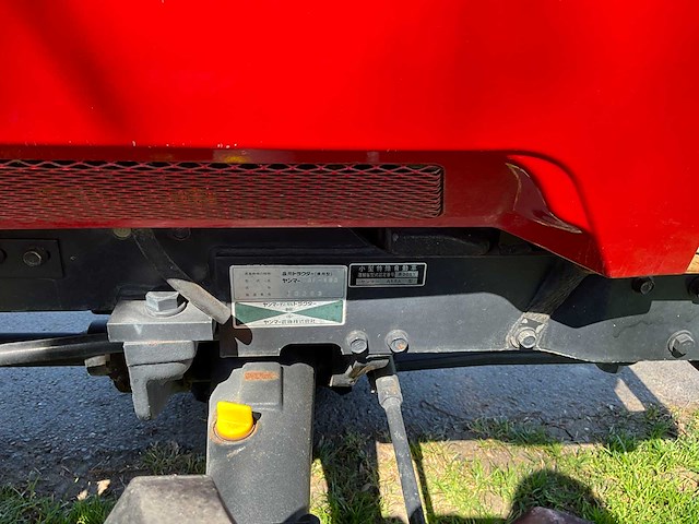 Yanmar af180 minitractor - afbeelding 16 van  23