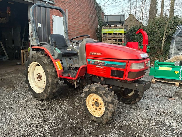 Yanmar af220s minitractor - afbeelding 12 van  18