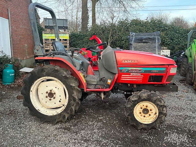 Yanmar af220s minitractor - afbeelding 13 van  18