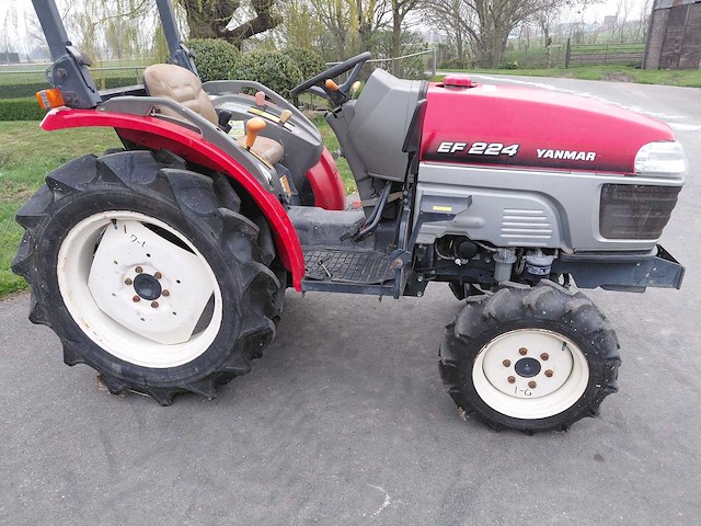 Yanmar ef224 minitractor - afbeelding 7 van  13