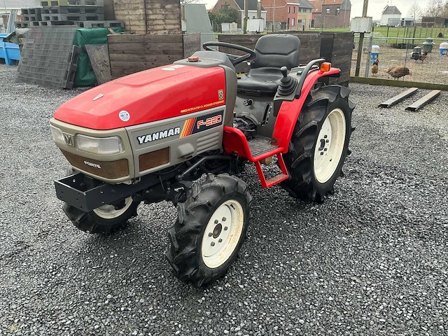 Yanmar f-220 minitractor - afbeelding 1 van  25