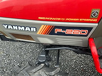 Yanmar f-220 minitractor - afbeelding 13 van  25