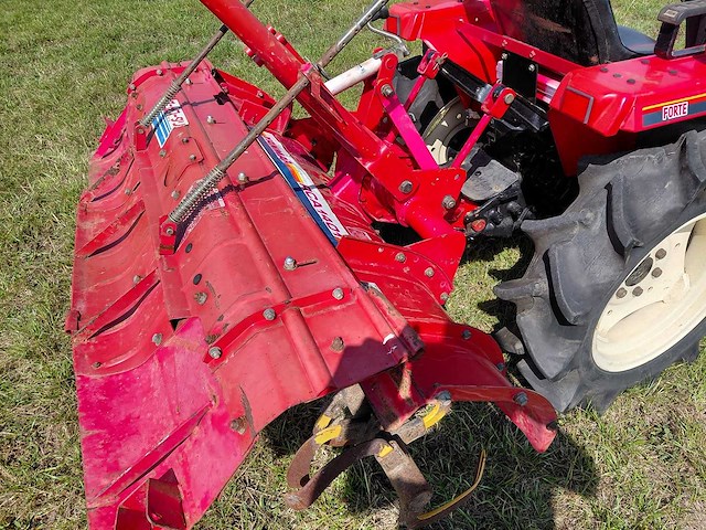 Yanmar f165 minitractor + grondfrees - afbeelding 11 van  23