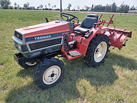 Yanmar f165 minitractor + grondfrees - afbeelding 1 van  14