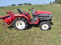 Yanmar f165 minitractor + grondfrees - afbeelding 9 van  14