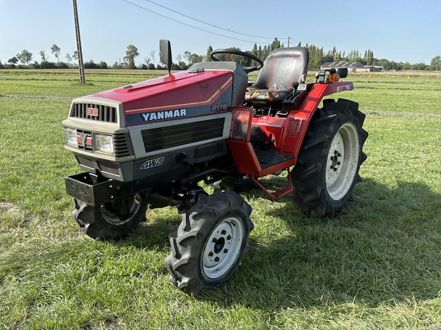Yanmar f175 vierwielaangedreven minitractor - afbeelding 1 van  18