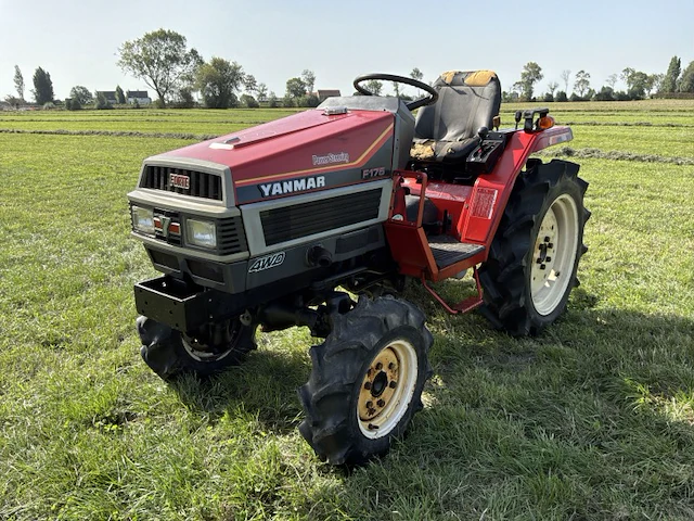 Yanmar f175 vierwielaangedreven minitractor - afbeelding 1 van  18