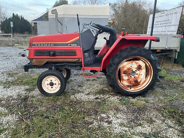Yanmar f195 minitractor - afbeelding 4 van  11