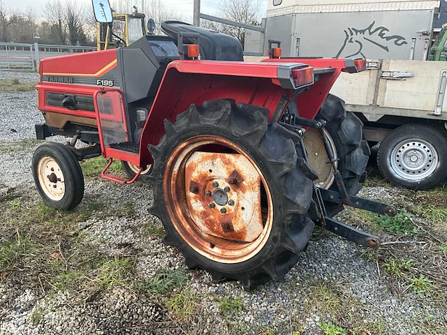 Yanmar f195 minitractor - afbeelding 5 van  11