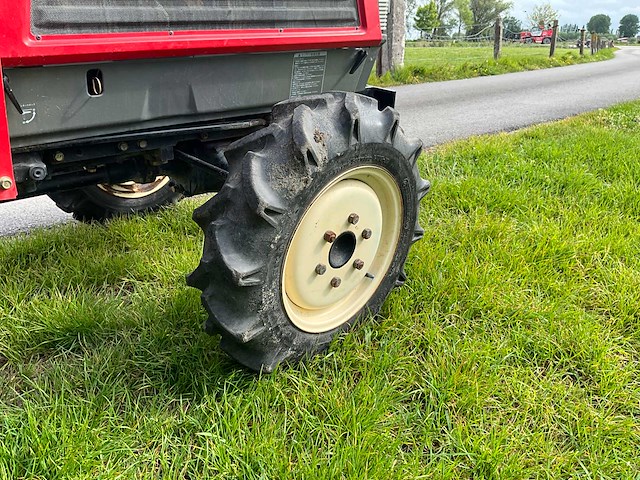 Yanmar f20 minitractor + grondfrees - afbeelding 4 van  13