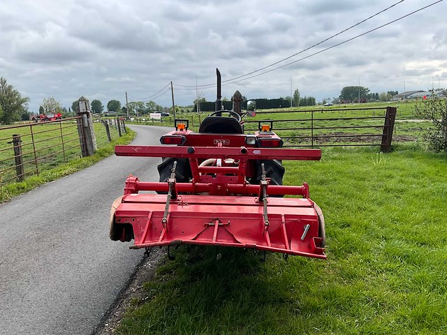 Yanmar f20 minitractor + grondfrees - afbeelding 12 van  20