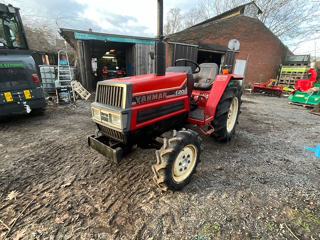 Yanmar f20 minitractor - afbeelding 14 van  20