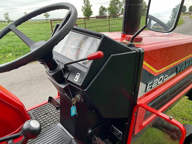 Yanmar f20 minitractor - afbeelding 10 van  22