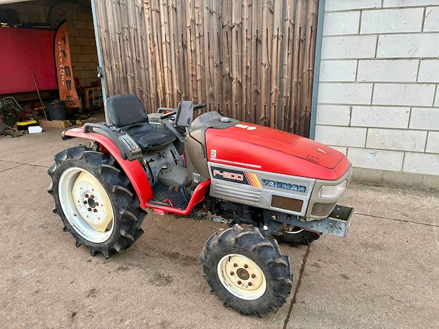 Yanmar f200 minitractor 4wd 1247 uur - afbeelding 1 van  9