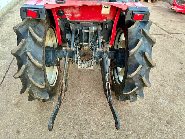 Yanmar f200 minitractor 4wd 1247 uur - afbeelding 7 van  9