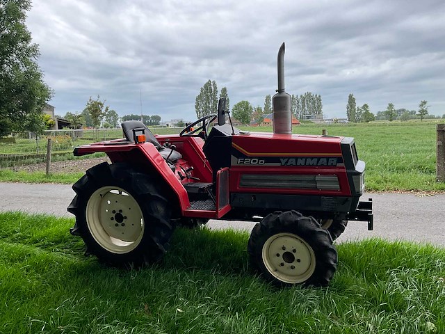 Yanmar f20d minitractor - afbeelding 17 van  22