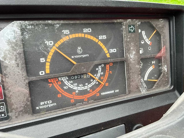 Yanmar f20d minitractor - afbeelding 5 van  21