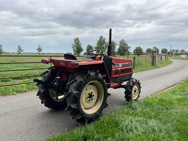 Yanmar f20d minitractor - afbeelding 17 van  21