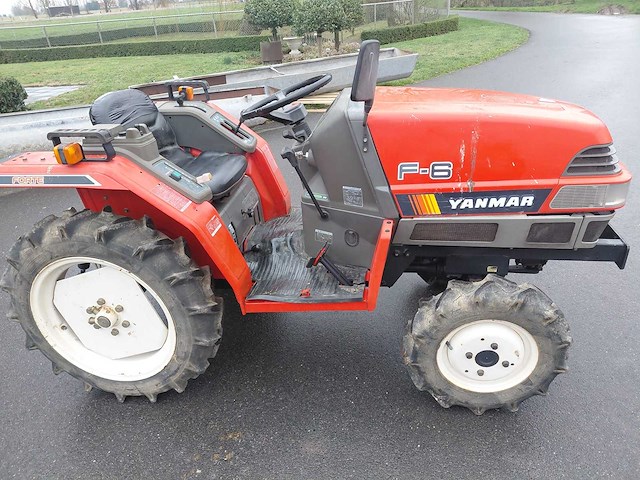 Yanmar f6 - garden tractor - afbeelding 1 van  11