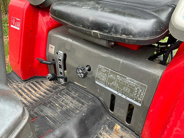 Yanmar f7 minitractor - afbeelding 10 van  23