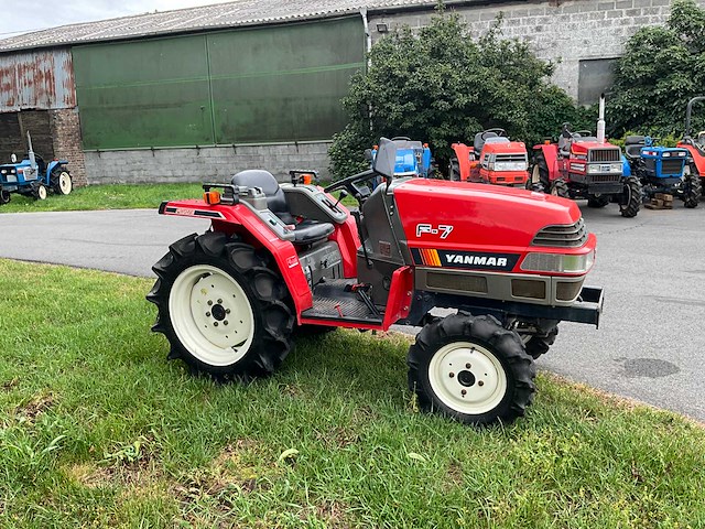 Yanmar f7 minitractor - afbeelding 16 van  21