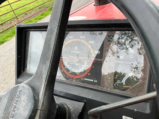Yanmar fx20 minitractor - afbeelding 10 van  19