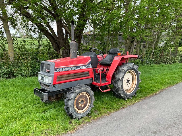 Yanmar fx20 minitractor - afbeelding 1 van  19