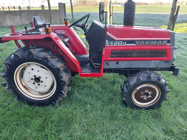 Yanmar fx20d - fx20d - garden tractor - afbeelding 1 van  11