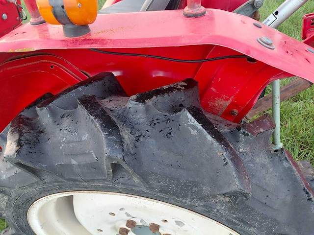 Yanmar ym1810 minitractor + grondfrees - afbeelding 2 van  23