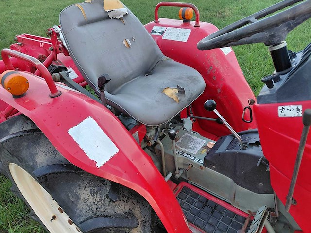 Yanmar ym1810 minitractor + grondfrees - afbeelding 5 van  23