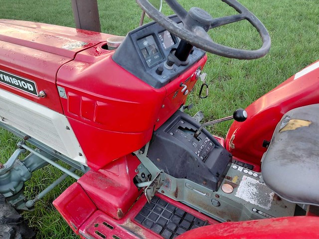 Yanmar ym1810 minitractor + grondfrees - afbeelding 7 van  23