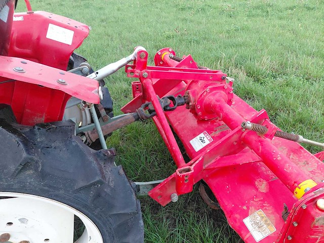 Yanmar ym1810 minitractor + grondfrees - afbeelding 10 van  23