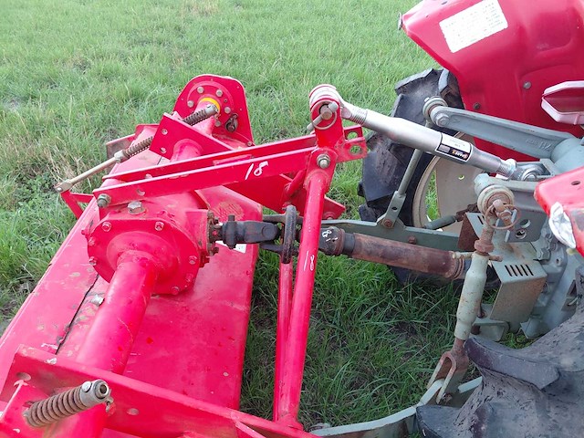 Yanmar ym1810 minitractor + grondfrees - afbeelding 11 van  23