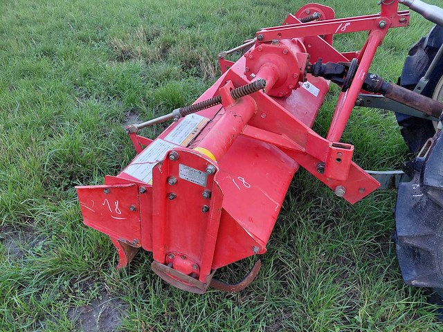 Yanmar ym1810 minitractor + grondfrees - afbeelding 14 van  23
