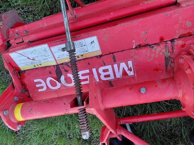 Yanmar ym1810 minitractor + grondfrees - afbeelding 16 van  23