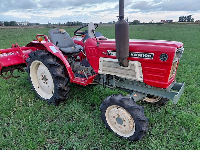 Yanmar ym1810 minitractor + grondfrees - afbeelding 17 van  23