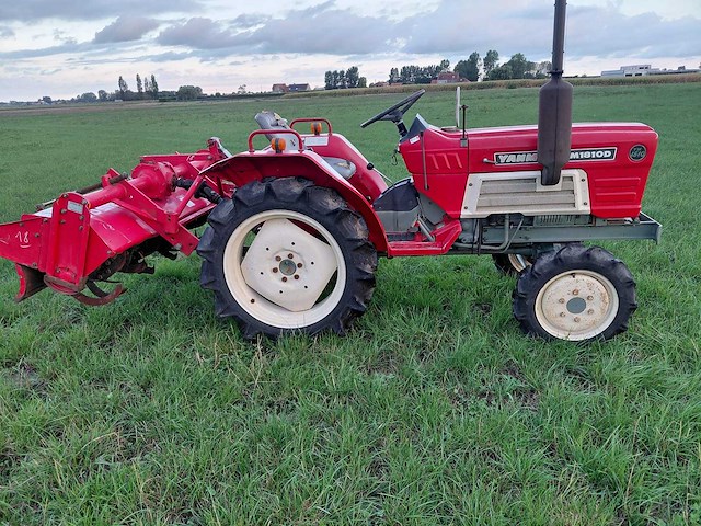 Yanmar ym1810 minitractor + grondfrees - afbeelding 18 van  23