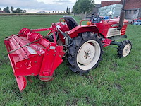 Yanmar ym1810 minitractor + grondfrees - afbeelding 19 van  23