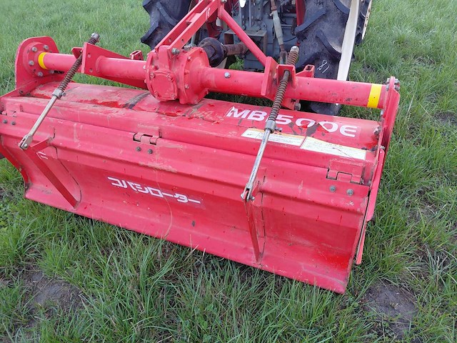 Yanmar ym1810 minitractor + grondfrees - afbeelding 20 van  23