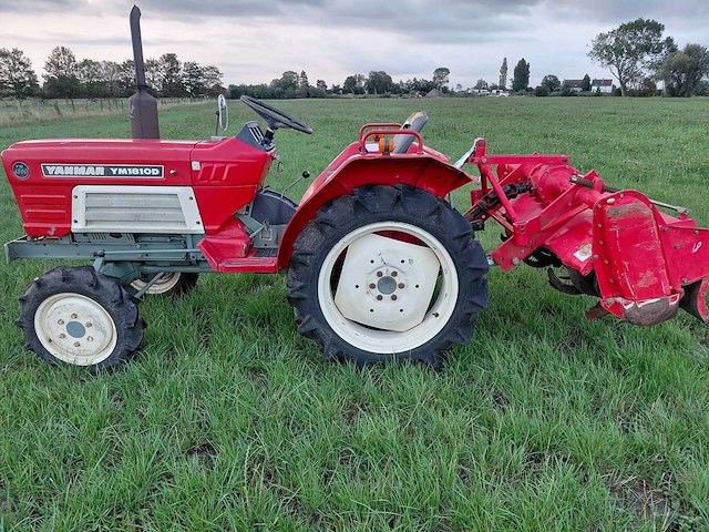 Yanmar ym1810 minitractor + grondfrees - afbeelding 22 van  23