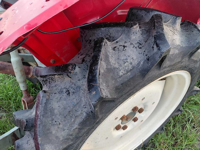 Yanmar ym1810 minitractor + grondfrees - afbeelding 23 van  23