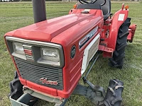 Yanmar ym1820d vierwielaangedreven minitractor met grondfrees - afbeelding 3 van  25