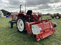 Yanmar ym1820d vierwielaangedreven minitractor met grondfrees - afbeelding 23 van  25