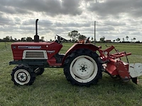 Yanmar ym1820d vierwielaangedreven minitractor met grondfrees - afbeelding 24 van  25
