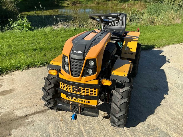 Yarmax 195fc - 2025 - wi18d 18hp met aardaplrooier - minitractor - afbeelding 24 van  25