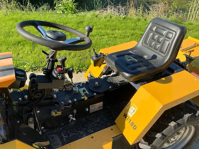 Yarmax 195fc - 2025 - wi18d 18hp met frees - minitractor - afbeelding 4 van  19